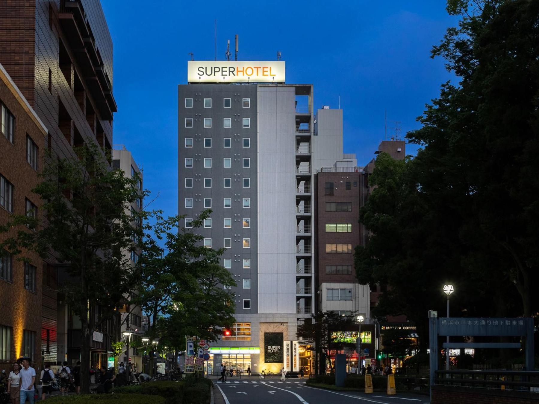 Super Hotel Yokohama Kannai Kültér fotó